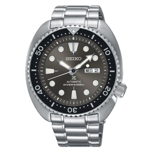 Seiko Prospex Diver Turtle Stainless Steel / Grey / Bracelet